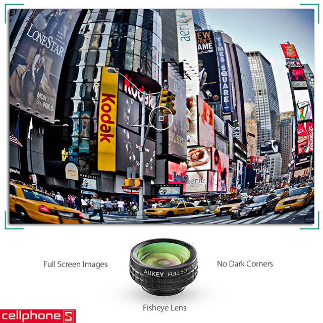Ống kính điện thoại Aukey PL-A1 3-in-1 Clip-on Smartphone Lens Set
