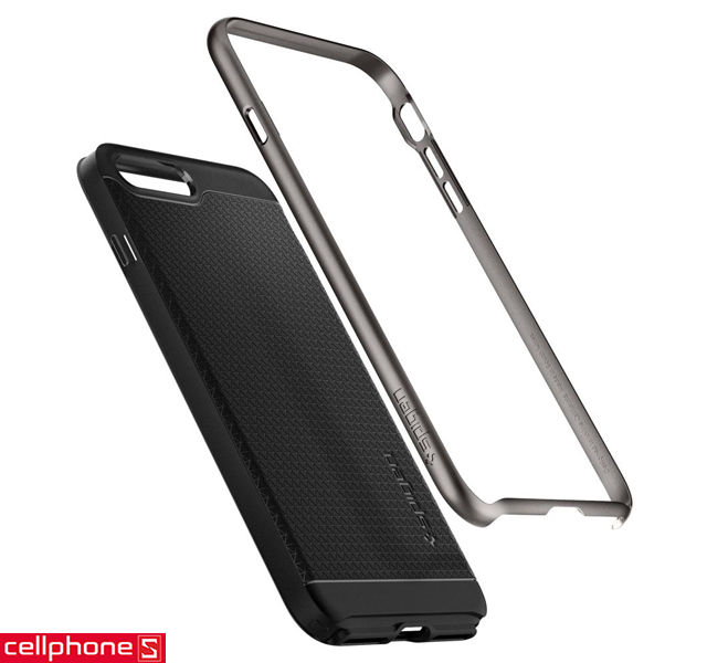 Ốp lưng cho iPhone 8 Plus - Spigen Neo Hybrid 2 Case