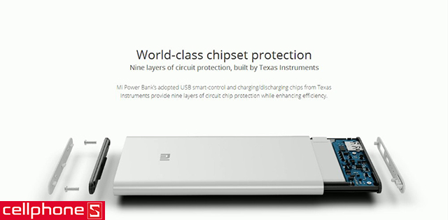 Pin dự phòng Xiaomi Mi 5000 mAh