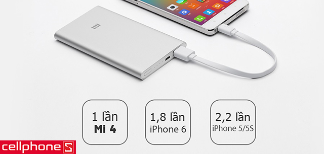 Pin dự phòng Xiaomi Mi 5000 mAh