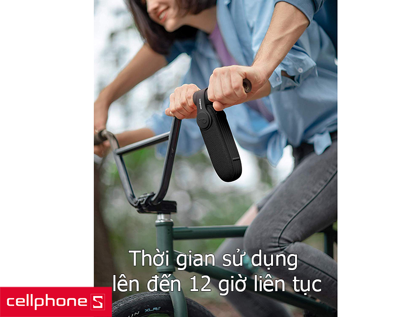 Thời gian sử dụng cực lâu - 12 giờ chơi nhạc liên tục