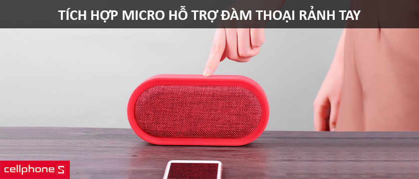 Remax RB-M11 hỗ trợ microphone có độ nhạy cao giúp bạn nhận cuộc gọi rảnh tay