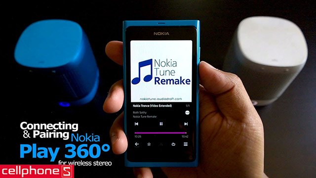 Loa di động Nokia Play 360° Wireless Speaker MD-50W