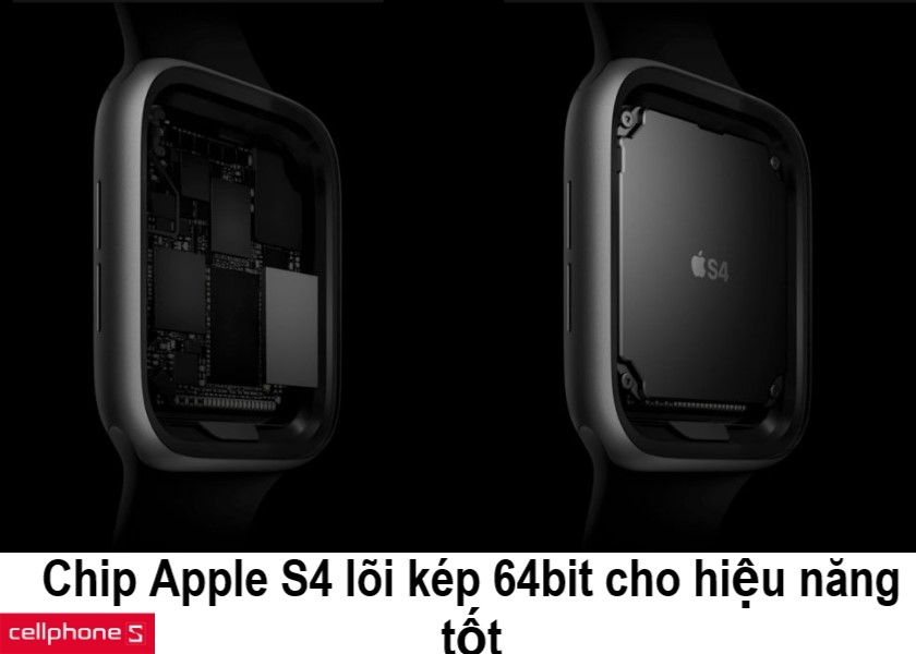 Hiệu năng tối ưu hơn với con chip Apple S4 và hệ điều hành watchOS 5