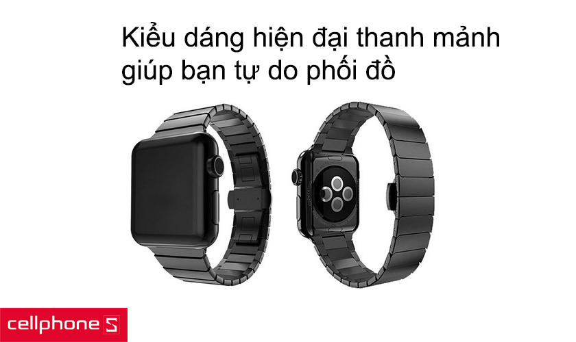 Kiểu dáng hiện đại thanh mảnh giúp bạn tự do phối đồ