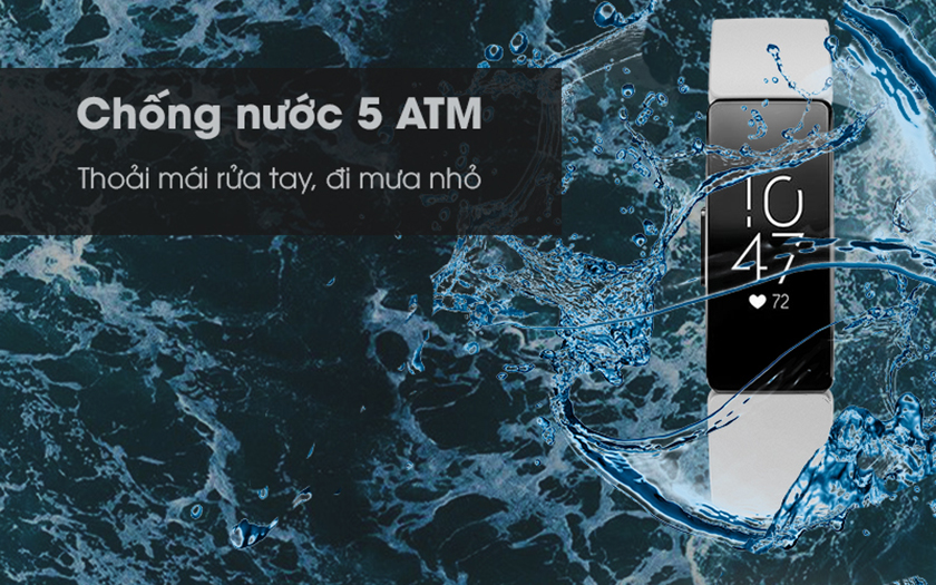 Công nghệ chống nước 5ATM và thời gian sử dụng lên đến 5 ngày