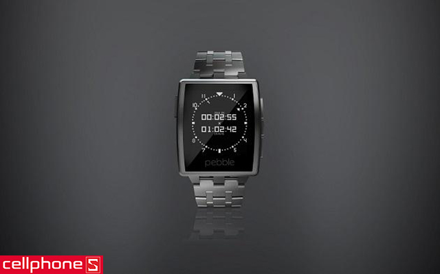 Đồng hồ thông minh Pebble Steel