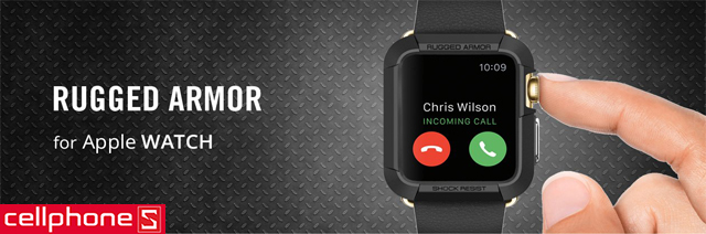 Ốp lưng cho Apple Watch Series 3/2/1 (42mm) - Spigen Rugged Armor Case