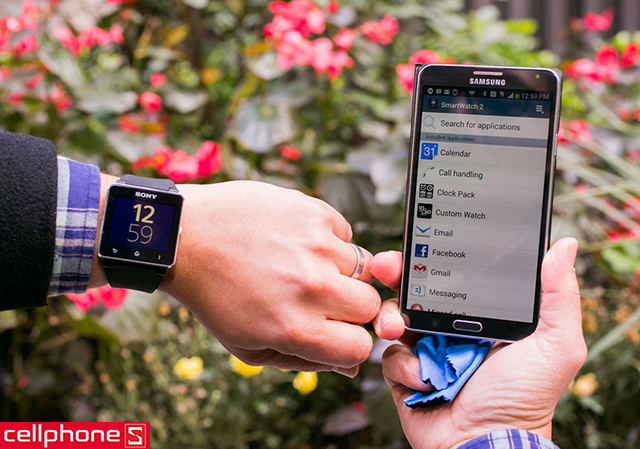 Đồng hồ thông minh Sony SmartWatch 2 SW2 Chính hãng
