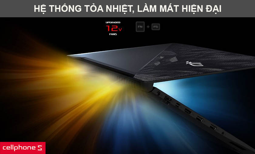 Nâng cấp hệ thống làm mát và tản nhiệt, tối ưu hiệu suất trong mọi cuộc chiến