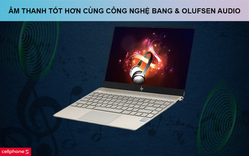 Trải nghiệm âm thanh tốt hơn cùng công nghệ Bang & Olufsen audio