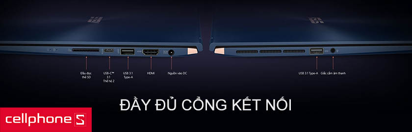 Hỗ trợ Windows Hello, trang bị đầy đủ cổng kết nối, âm thanh Harman Kardon