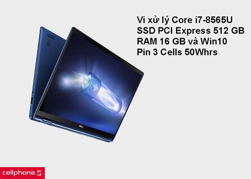 Hiệu suất mạnh mẽ với chip Intel Core i7 mới nhất, thời lượng pin dài