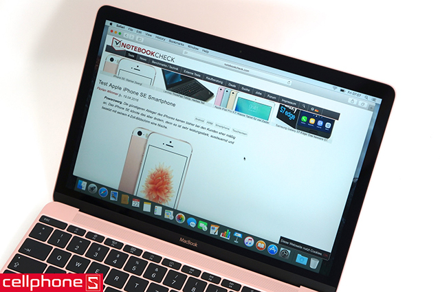 Apple MacBook 12 inch 512GB MMGM2, năm 2016, nhập khẩu