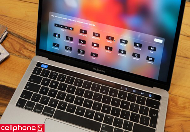 Apple MacBook Pro 13 inch Touch Bar 512GB MNQF2, năm 2016, nhập khẩu