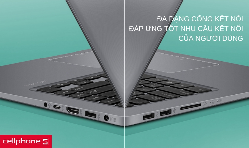 Hỗ trợ nhiều chuẩn kết nối, mở rộng kết nối đến các thiết bị ngoại vi, phục vụ cho nhiều nhu cầu của người dùng