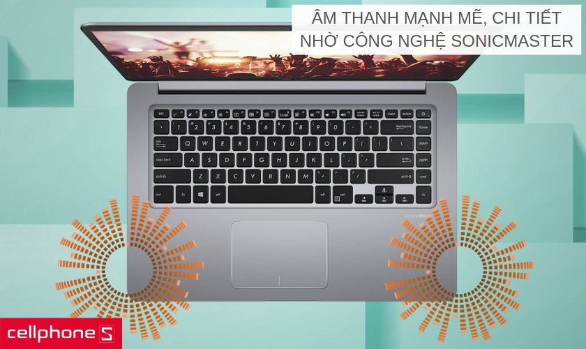 Công nghệ âm thanh SonicMaster mang đến không gian giải trí sống động