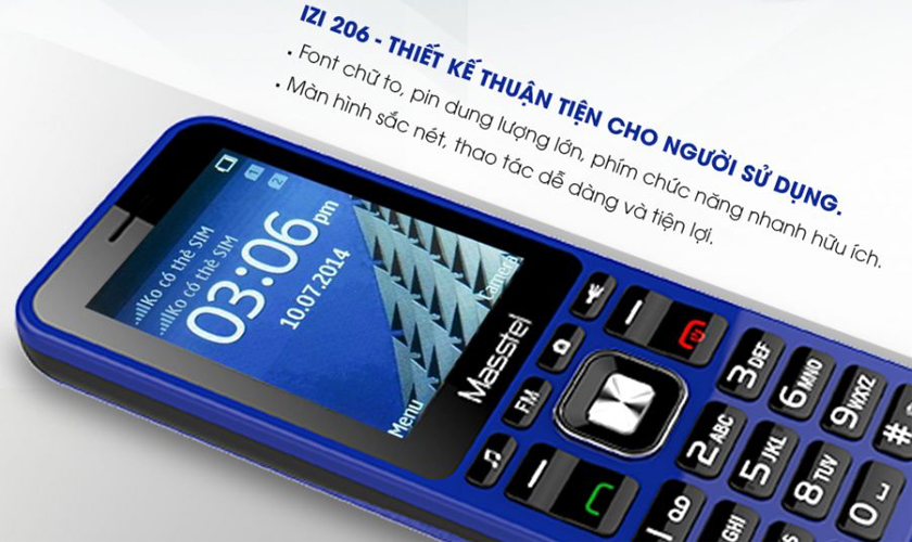 Font chữ to dễ nhìn, cụm loa ngoài trải nghiệm âm thanh tốt