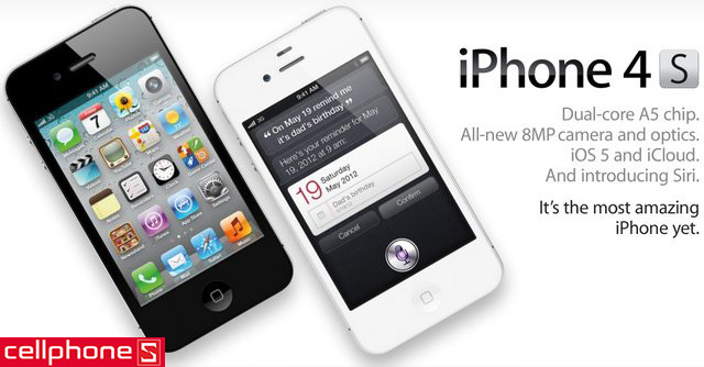 Apple iPhone 4S 16GB nhập khẩu
