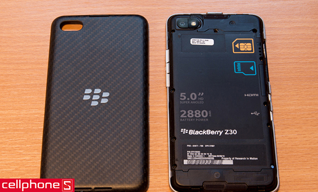 BlackBerry Z30 nhập khẩu