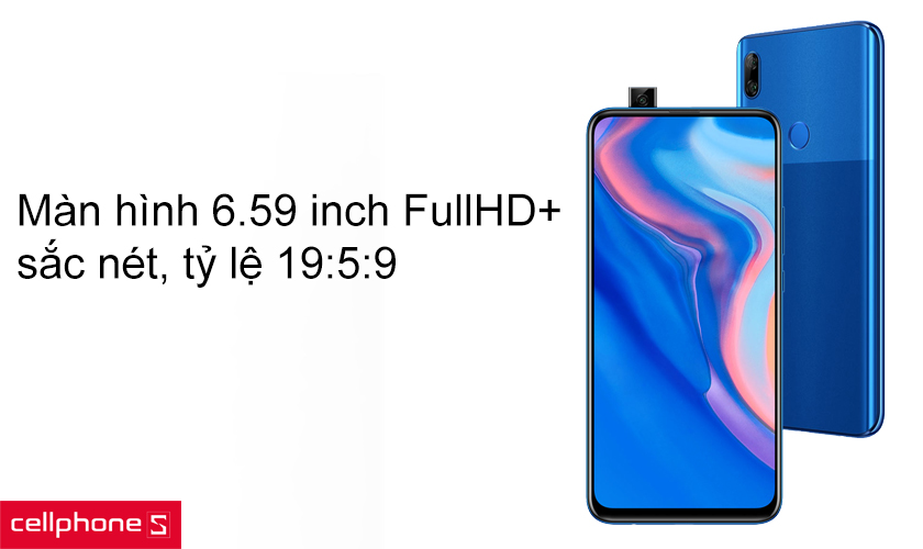 Màn hình 6.59 inch Full HD + sắc nét, tỷ lệ 19:5:9