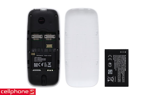 Nokia 105 (2017) 2 SIM Chính hãng Đã kích hoạt
