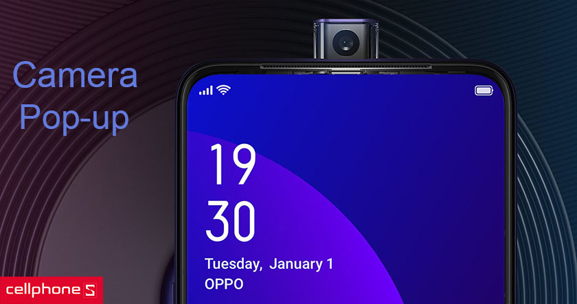camera pop-up độc đáo trên Oppo F11 Plus