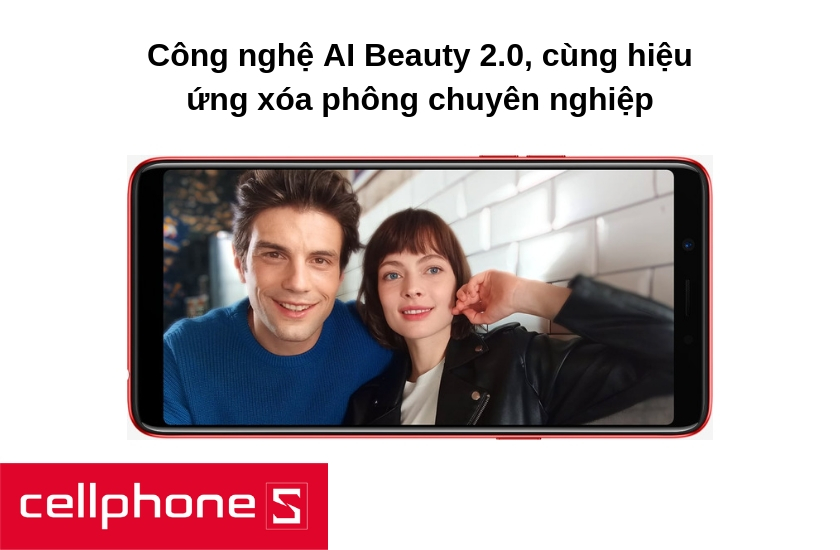 Camera độ phân giải 13MP với công nghệ AI Beauty 2.0