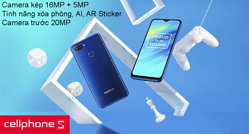 Camera kép xoá phông, camera trước lên đến 20MP