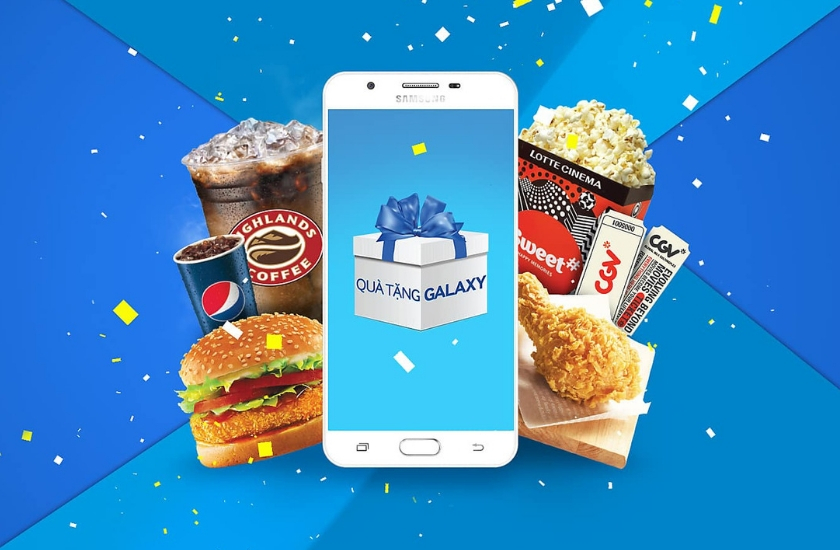Galaxy Gift (Quà tặng Galaxy) - gói ưu đãi đặc quyền dành riêng cho người dùng máy Samsung chính hãng