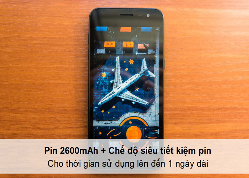 Pin Samsung J2 Core có thể dùng đủ cho 1 ngày 