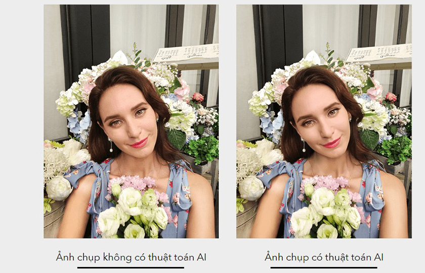 Camera kép có tính năng chụp xóa phông và A.I camera nổi bật