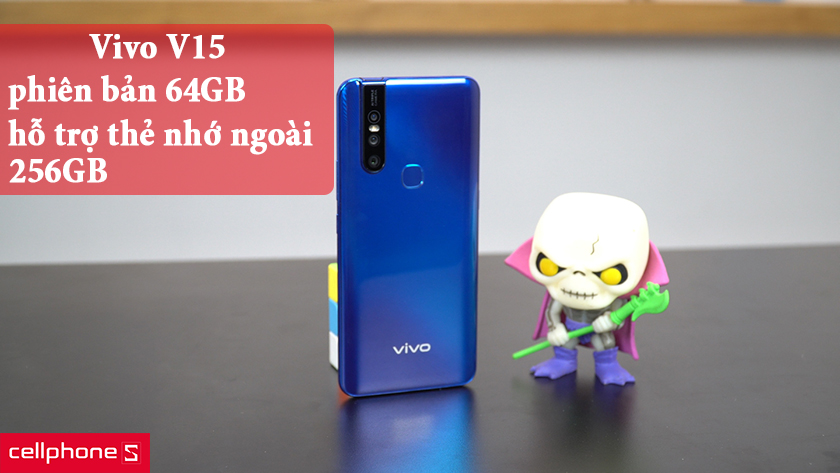 Vivo V15 phiên bản 64GB bộ nhớ trong