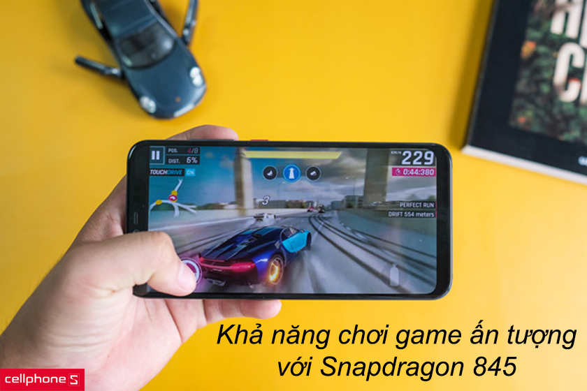 Hiệu năng mạnh mẽ chiến mọi tựa game với Snapdragon 845