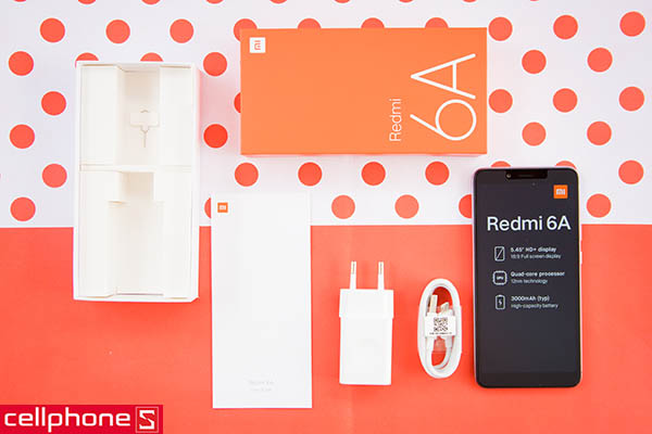 Xiaomi Redmi 6A 16GB Chính hãng