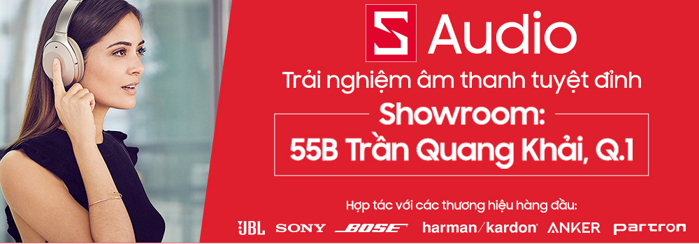 Mở cửa S-Audio 55B Trần Quang Khải