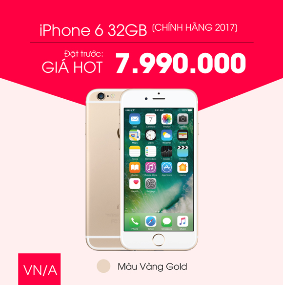 Apple iPhone 6 32 GB chính hãng giá tốt tại CellphoneS.com.vn Apple iPhone 6 32 GB chính hãng giá tốt tại CellphoneS.com.vn