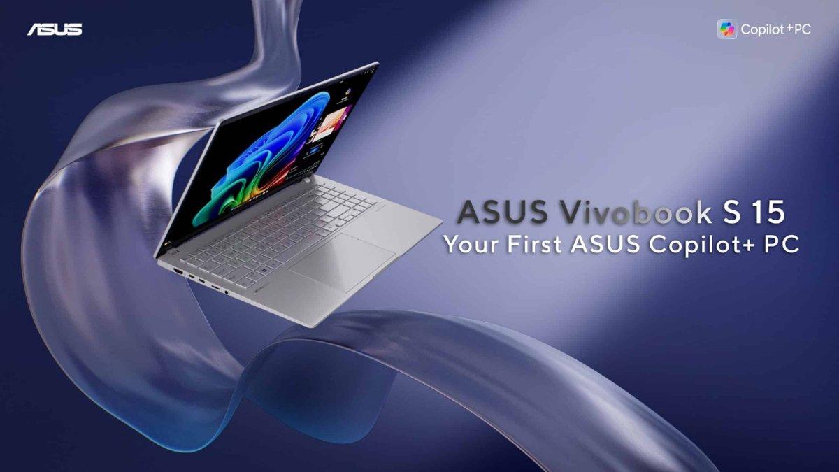 ASUS ra mắt Vivobook S 15, máy tính xách tay đầu tiên của hãng dùng chip Snapdragon X Elite, giá từ 33.07 triệu đồng