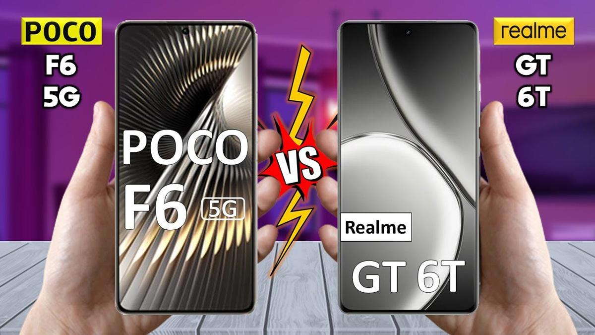 So sánh POCO F6 5G và realme GT 6T: Smartphone nào mang lại giá trị tốt hơn?