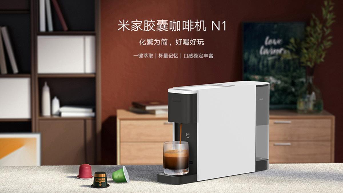 Xiaomi ra mắt máy pha cà phê Mijia Capsule Coffee Machine N1 với thiết kế nhỏ gọn, giá 1.3 triệu đồng