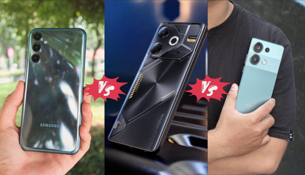 So sánh Tecno Pova 6 vs Galaxy M34 5G vs Redmi Note 13 Pro 4G: Đâu là chiếc smartphone đáng mua nhất trong phân khúc 5-6 triệu?