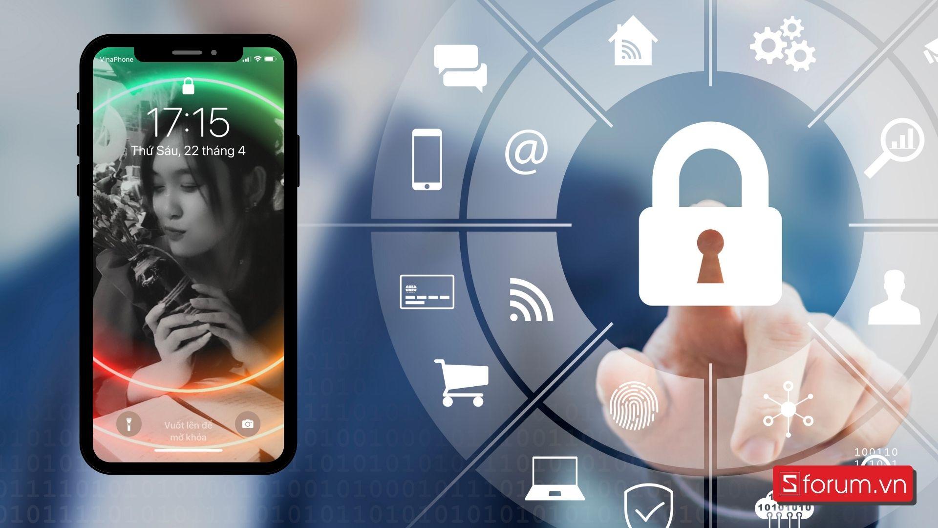 Khóa ứng dụng trên iPhone bằng Face ID/ Touch ID với độ bảo mật thông tin cực cao