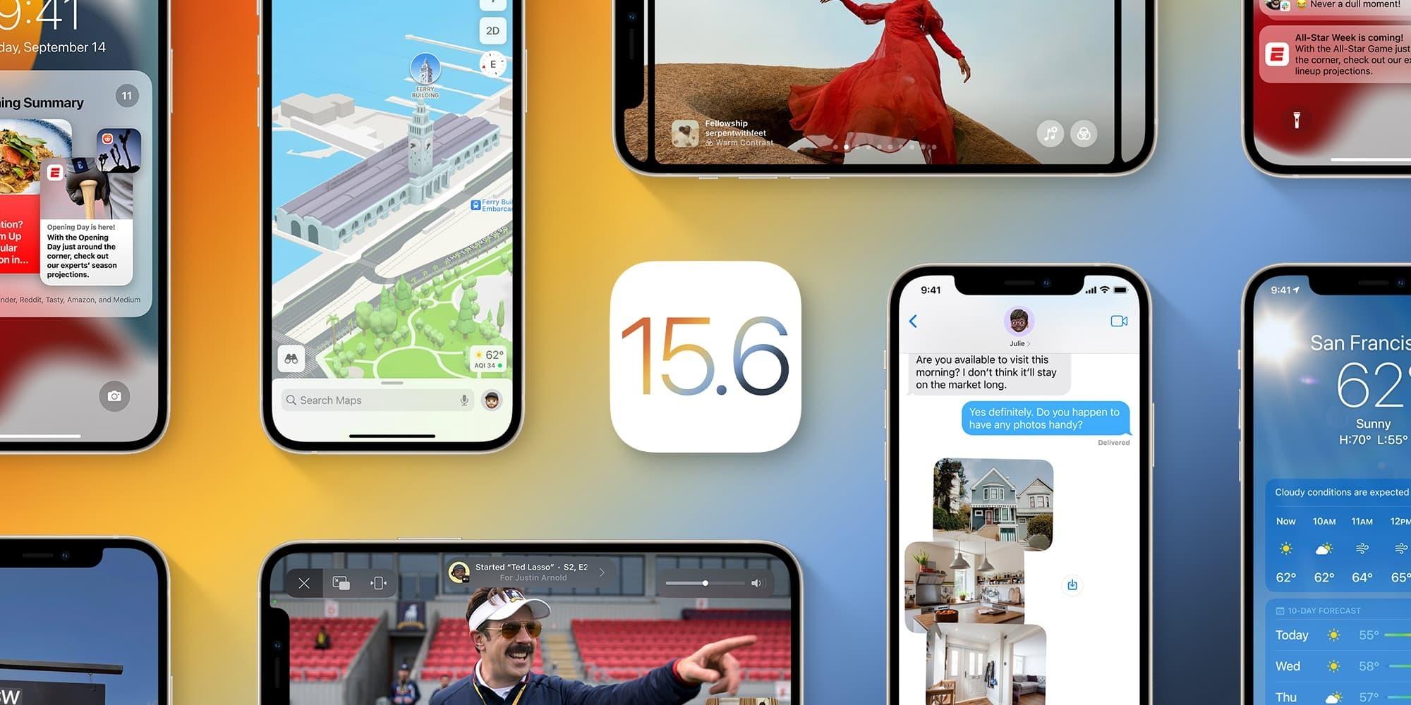 Apple phát hành iOS 15.6 và iPadOS 15.6: Sửa lỗi Safari, hiển thị sai dung lượng trong cài đặt