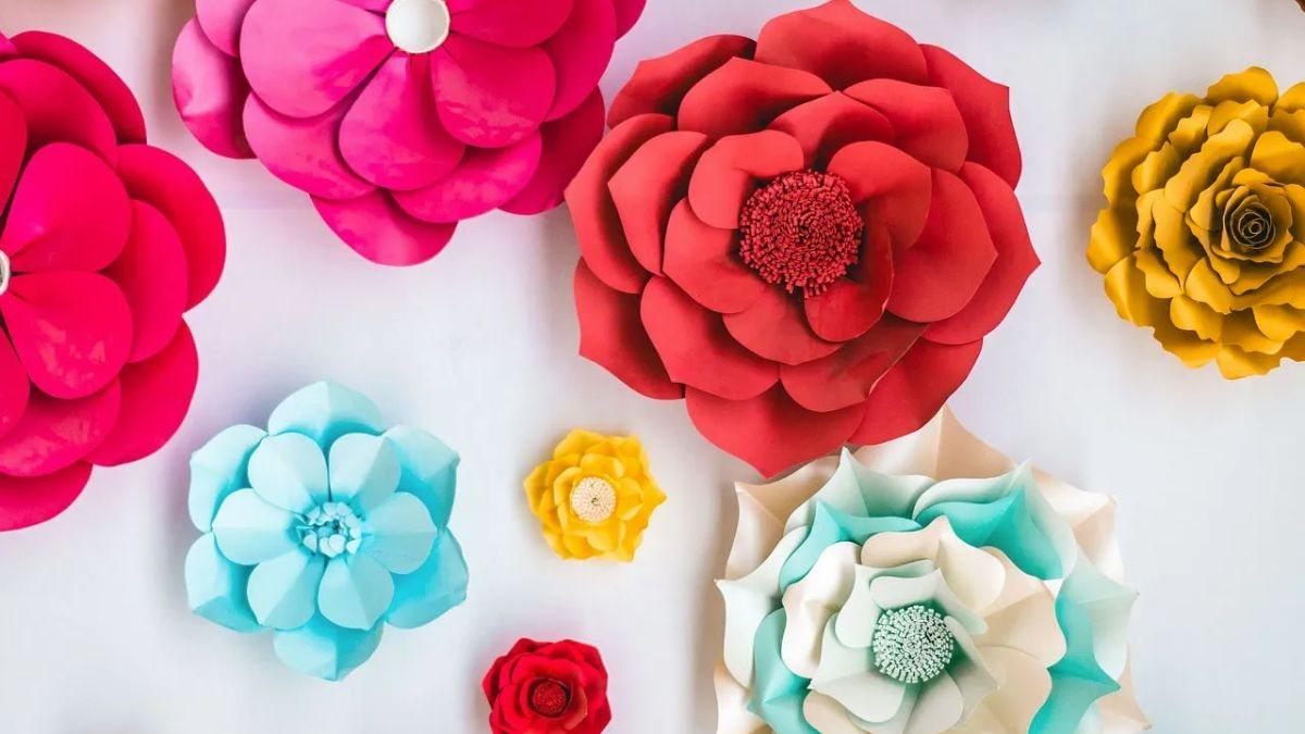 5 Cách làm hoa bằng giấy đẹp chỉ với những vật liệu đơn giản