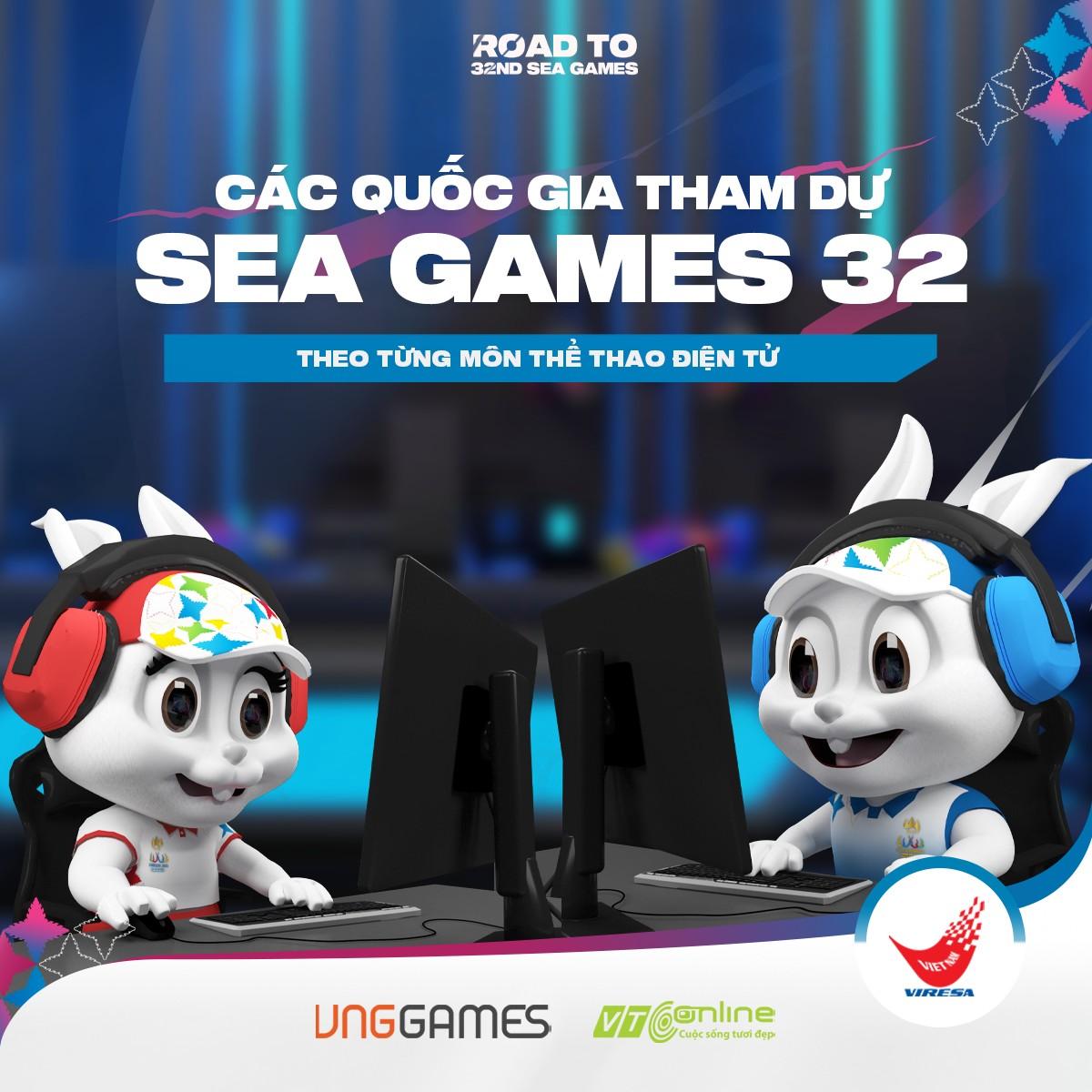 Các đội tuyển eSports Việt Nam sẽ gặp những đối thủ nào tại SEA Games 32?