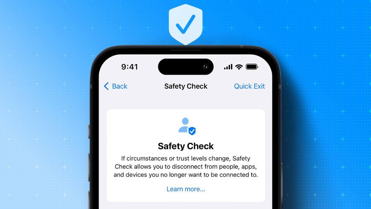 Kiểm tra an toàn dữ liệu trên iPhone bằng tính năng mới của iOS 17