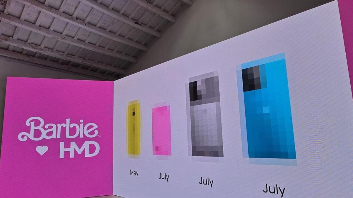 MWC 2024: HMD Global sẽ ra mắt điện thoại nắp gập Barbie cùng với smartphone thay đổi phần cứng