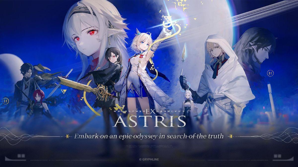 Game anime Ex Astris ra mắt bằng cách bắt tay với Arknights, đàn chị của làng game gacha