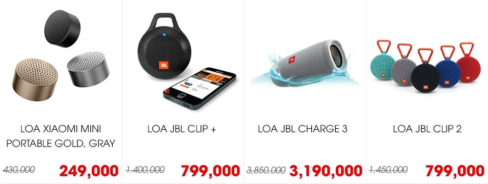 xả hàng loa chính hãng giá rẻ CellphoneS