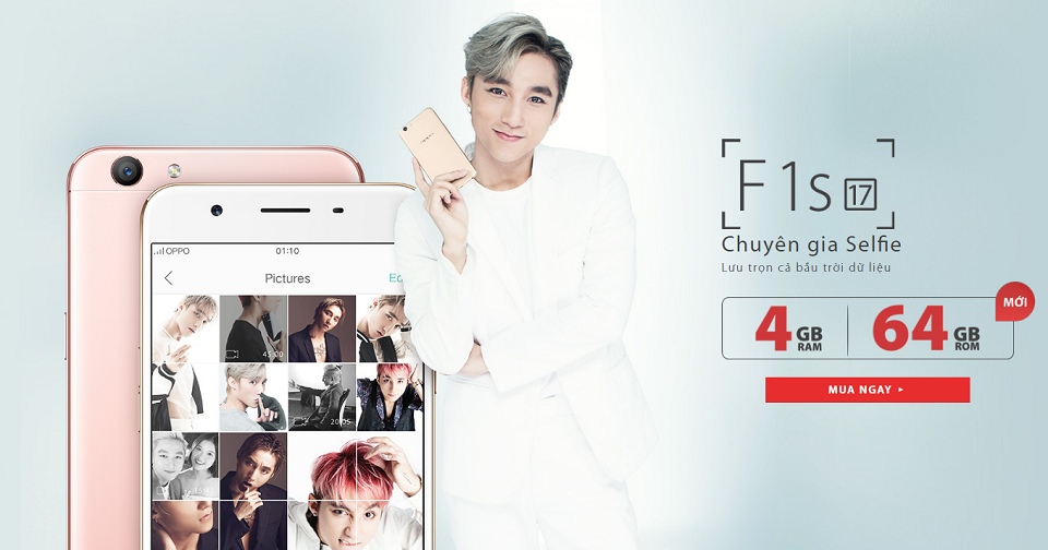 Sforum - Trang thông tin công nghệ mới nhất oppo-f1s-2017 Tổng hợp 4 mẫu điện thoại ưu đãi Hot nhất mùa Valentine Sforum - Trang thông tin công nghệ mới nhất oppo-f1s-2017 Tổng hợp 4 mẫu điện thoại ưu đãi Hot nhất mùa Valentine
